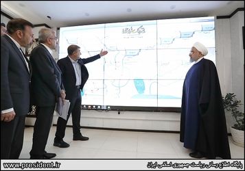بازدید چهره های مذهبی، دانشگاهی، نظامی ، انتظامی ....از دیسپاچینگ سازمان