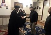 دیدار مدیرعامل شرکت آبیاری کرخه و شاوور با خانواده مدافع حرم

