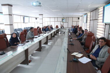نشست مدیریت بحران و کارگروه سیلاب
