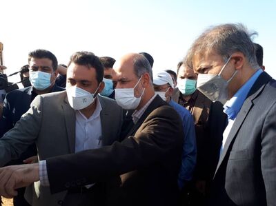 وزیر نیرو از پروژه ایستگاه پمپاژ چمران و خط انتقال تا تصفیه خانه شماره دو اهواز بازدید کرد

