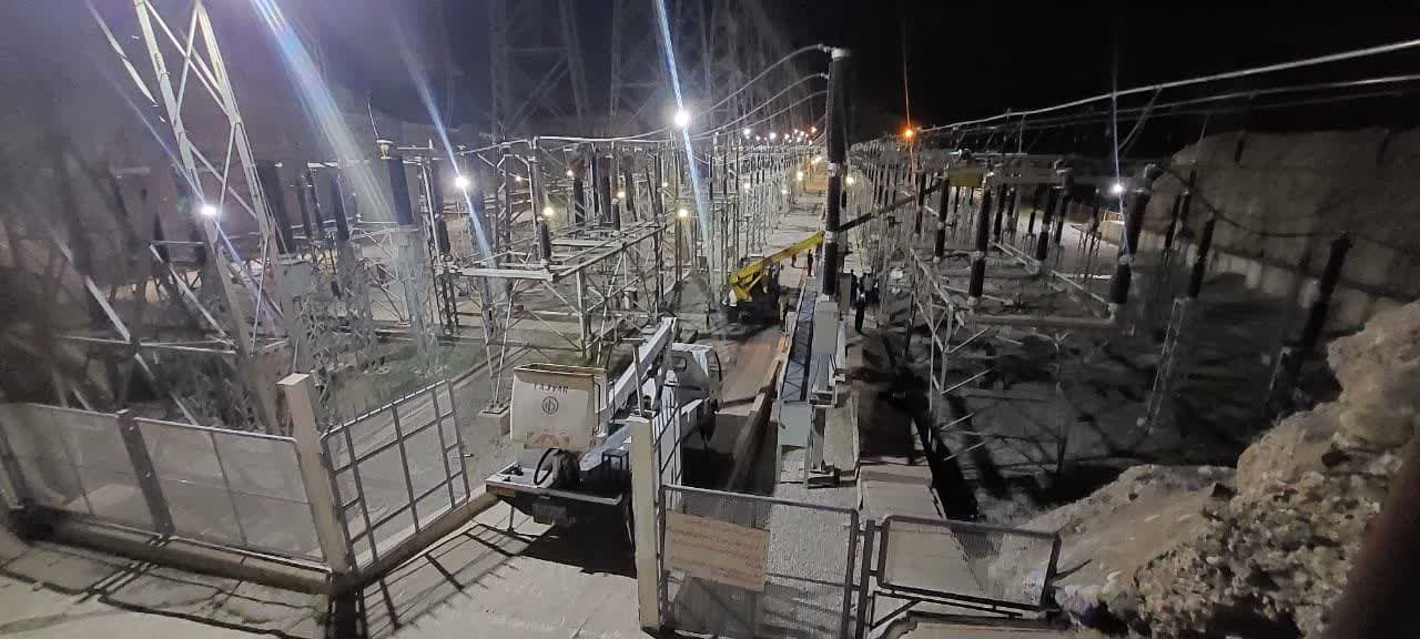 اورهال باس اصلی واحدهای ۵ تا ۸ پست فشار قوی سد و نیروگاه دز انجام شد