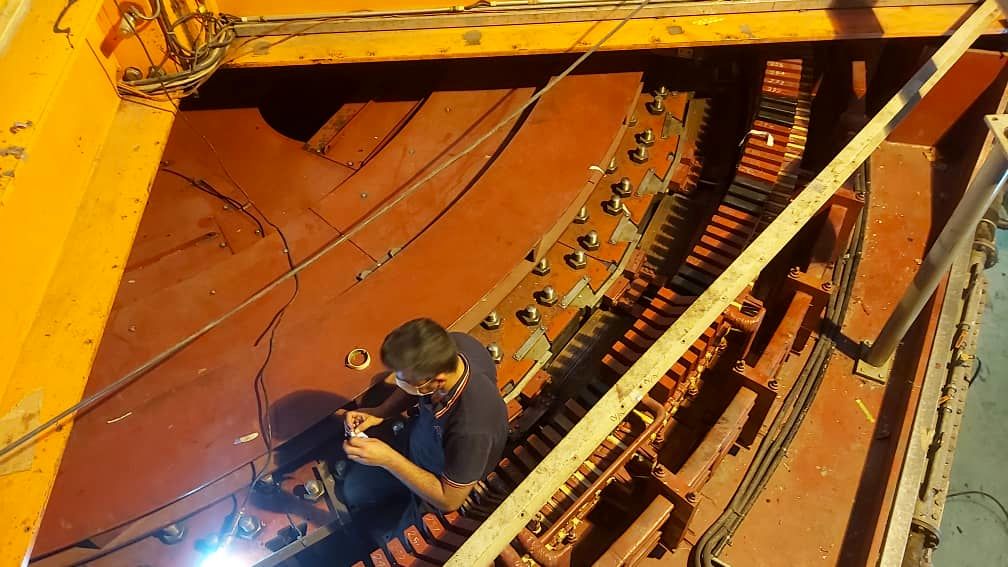 آغاز عملیات تعمیرات ژنراتور 250 مگاواتی واحد سه نیروگاه سد مسجدسلیمان