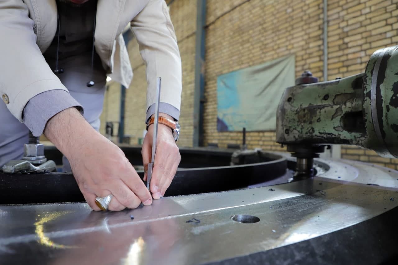 عملیات ماشین کاری باتم رینگ واحد شماره 3 نیروگاه دز به پایان رسید