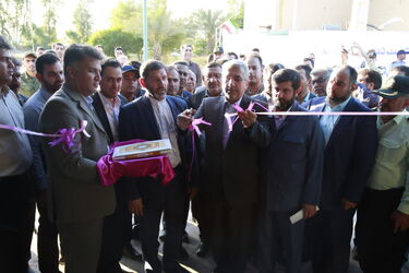 گزارش تصویری از آیین افتتاح طرح آبرسانی شوشتر و تامین آب ۹۱ روستای سید حسن تا نمره یک 