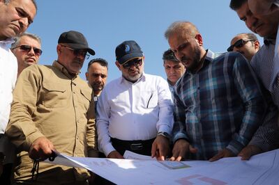 مدیرعامل سازمان آب و برق خوزستان در شادگان؛ بررسی میدانی پروژه های در حال اجرا