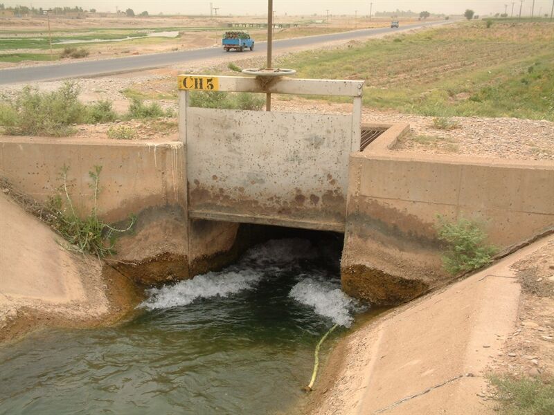 تامین آب محصول چغندر قنددر شمال خوزستان