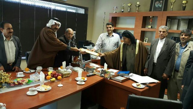 قدردانی سران عشایر عرب خوزستان از مدیرعامل شرکت آبیاری کرخه و شاوور