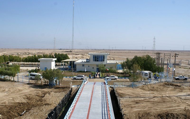 بازسازی ابنیه ایستگاه پمپاژ مارد در حوزه کارون جنوبی