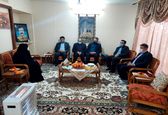 دیدار مشاور مدیرعامل در امور ایثارگران با خانواده شهید نجفی