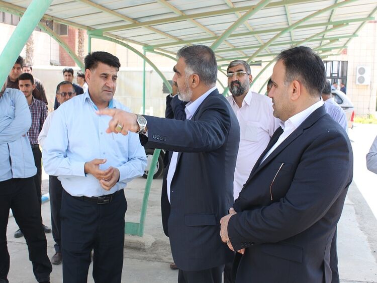 گزارش تصویری بازدید رئیس محترم کمیسیون انرژی مجلس دهم از سد کرخه