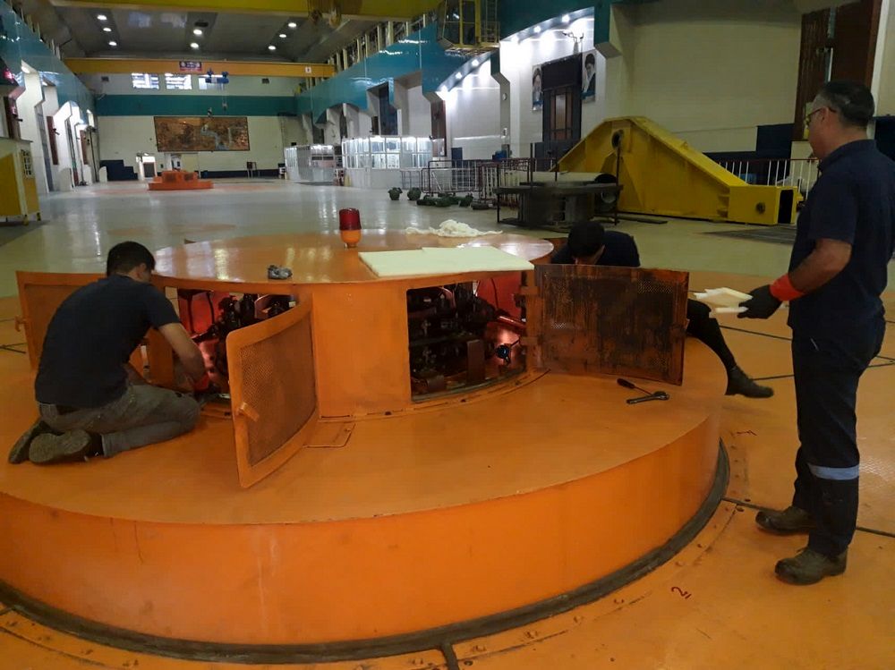 آغاز تعمیرات سالیانه واحد های ۵ و ۶ نیروگاه دوم سد شهید عباسپور به طور همزمان
