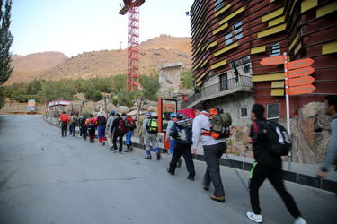 صعود گروه کوهنوردی آقایان سازمان آب و برق خوزستان به قله الوند همدان