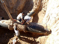 نواقص فنی ۳ ایستگاه از شبکه آبیاری تحت فشار در شرق گرگر برطرف شد