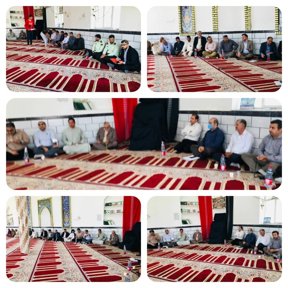 نشست توجیهی برای کشاورزان شبکه آبیاری شاوور برگزار شد