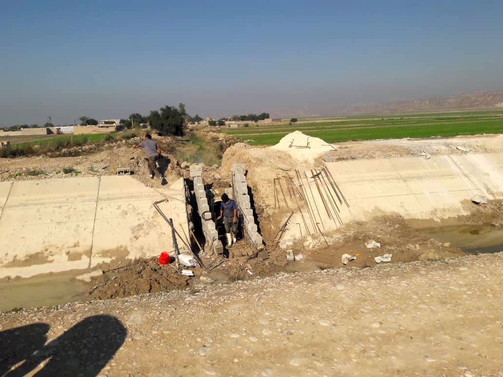 اراضی سرچشمه تحت پوشش شبکه آبیاری رامهرمز قرار گرفت