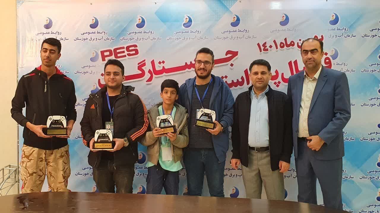 قهرمانان جام ستارگان فوتبال پلی استیشن سازمان آب و برق خوزستان مشخص شد