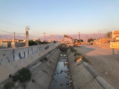 آغاز تعمیر و بازسازی کانال D شبکه جنوب بهبهان
