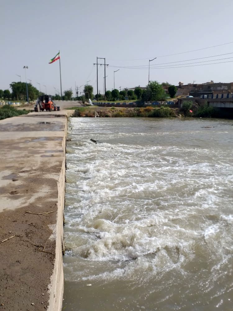 پل کنار گذر شاوور (پل ترافیکی) به طور کامل لایروبی و پاکسازی شد