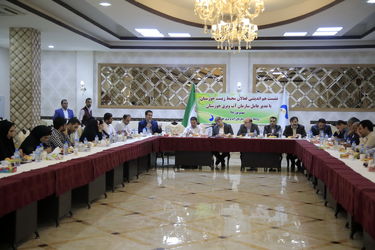 نشست فعالان محیط زیست استان با مدیرعامل سازمان آب و برق خوزستان