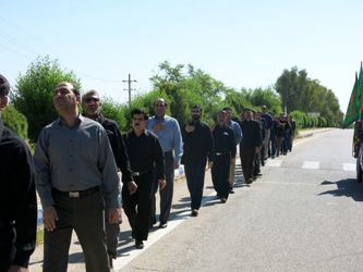 برگزاری مراسم عزاداری عاشورای حسینی در سد و نیروگاه کرخه
