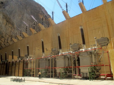تجهیز 3 واحد نیروگاهی در سد شهید عباسپور