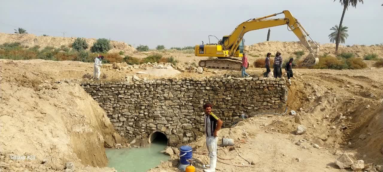 کالورت زهکش LSD4 شادگان احیا شد