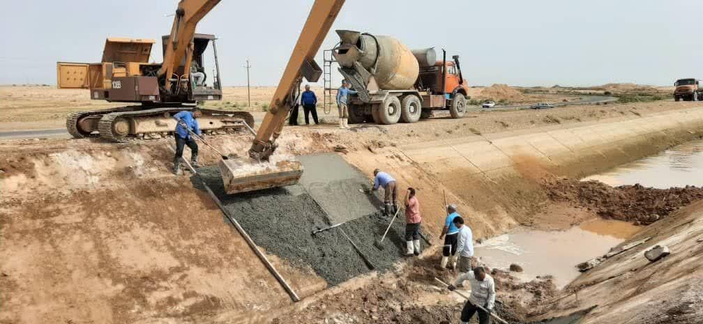 اجرای تعمیرات در کانال اصلی پای پل از قطع آب آشامیدنی شش شهرخوزستان جلوگیری کرد