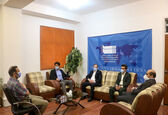دیدار مدیر روابط عمومی سازمان آب و برق خوزستان با جمعی از رسانه‌های استانی