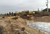   اقدام ضربتی شرکت آبیاری کرخه و شاوور برای  رفع آبگرفتگی های شهرستان اهواز