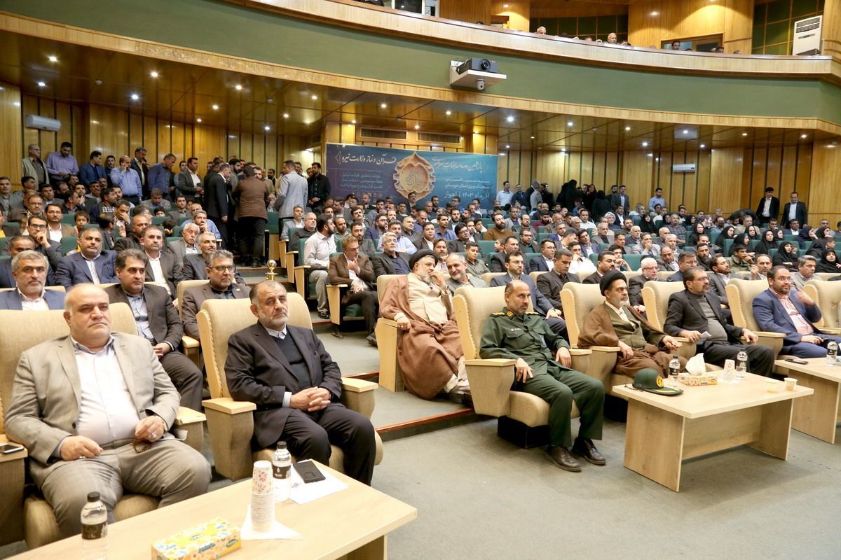 همایش تجلیل از خادمین اربعین حسینی صنعت آب و برق خوزستان برگزار شد