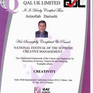 مدیر عامل شرکت آب جنوبشرق خوزستان، نشان مدیریت خلاق دریافت کرد