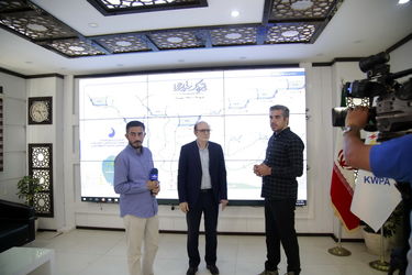 بازدید چهره های مذهبی، دانشگاهی، نظامی ، انتظامی ....از دیسپاچینگ سازمان