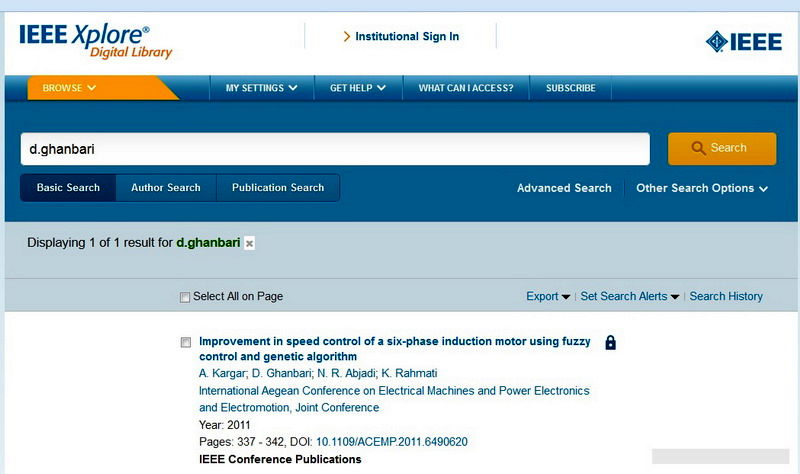 چاپ مقاله کارشناس سد شهید عباسپور در نشریه علمی کشور رومانی
