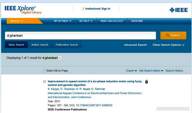 چاپ مقاله کارشناس سد شهید عباسپور در نشریه علمی کشور رومانی