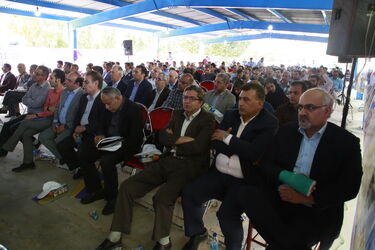 گزارش تصویری از بهره برداری آزمایشی سد تنظیمی آریوبرزن و افتتاح واحد دوم نیروگاه مارون در بهبهان