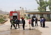 مانور آمادگی اطفا حریق در شرکت تعمیرات نیروگاه های برق آبی خوزستان برگزار شد