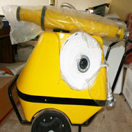 نصب سامانه های اطفای حریق در سد شهید عباسپور