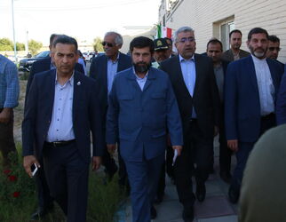 گزارش تصویری از آیین افتتاح طرح آبرسانی شوشتر و تامین آب ۹۱ روستای سید حسن تا نمره یک 