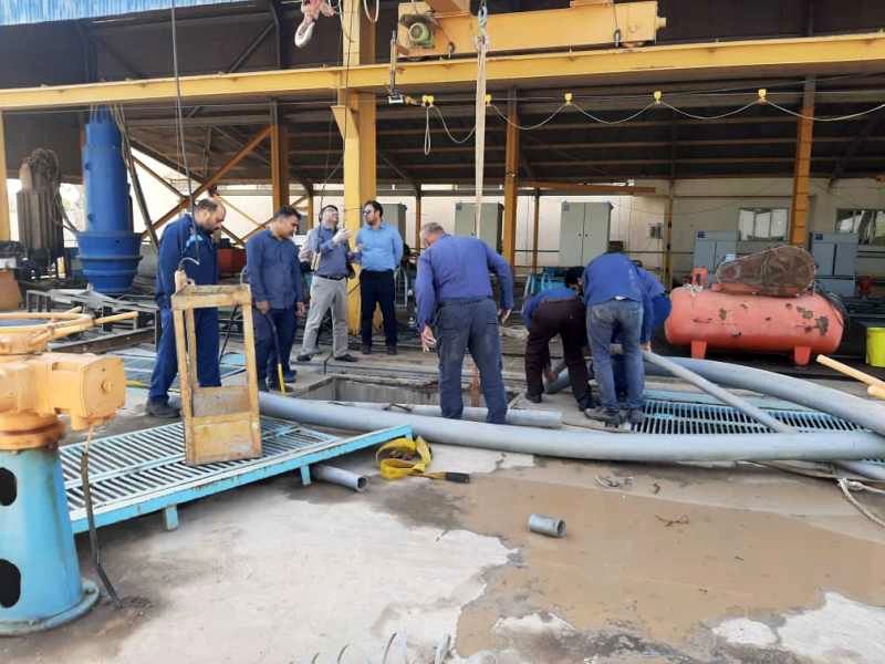 تشریح عملکرد 6 ماهه معاونت بهره برداری شرکت آب جنوب شرق خوزستان

