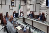 جلسه هم اندیشی مشاورین و مسئولین  امور شهدا و ایثارگران سازمان آب و برق خوزستان با شرکت های طرف قرار داد برگزار شد
